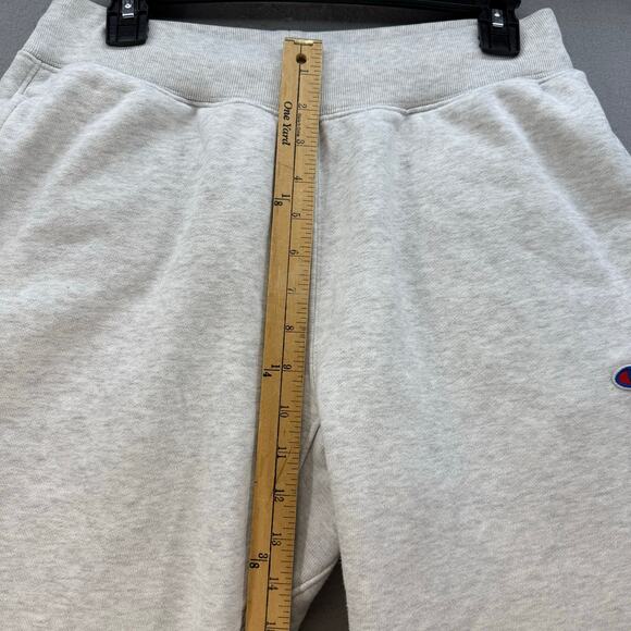 Champion Joggers Unisex M Grey Purple Green Reverse Weave Vintage Athleisure - Picture 15 of 16